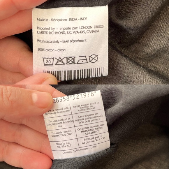 Sorbetto Boho Black Cotton Caftan Swim Cover-Up OS - Picture 12 of 12